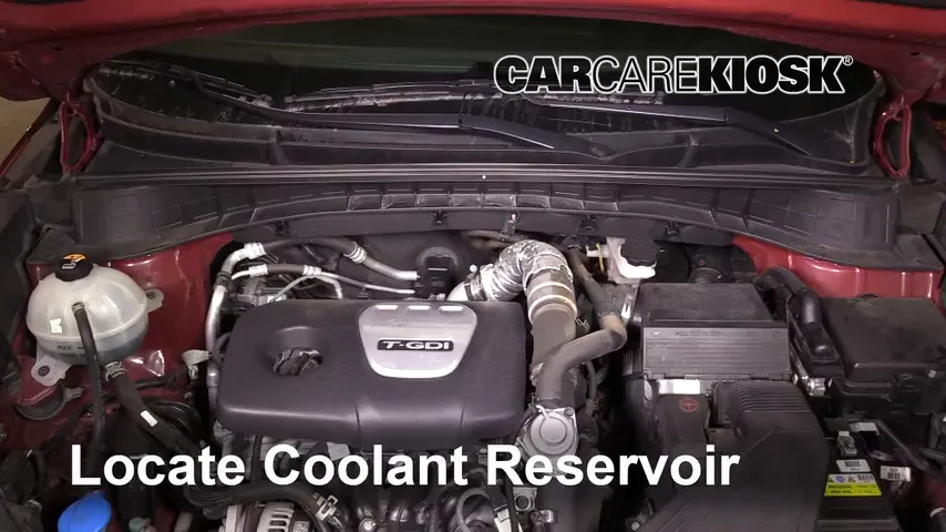 How to Add Refrigerant to a 2017 Hyundai Tucson Eco 1.6L 4 Cyl. Turbo